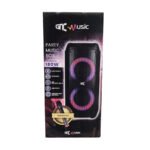 GNC MusicBox Party 180W bluetooth, karaoke, wireless mikrofon, USB, card, FM, LED, GNC-180W-1 - Image 11