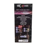 GNC MusicBox Party 180W bluetooth, karaoke, wireless mikrofon, USB, card, FM, LED, GNC-180W-1 - Image 12