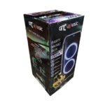 GNC MusicBox Party 240W bluetooth, karaoke, dva wireless mikrofona, USB, card, FM, LED, GNC-240W-1 - Image 12
