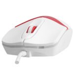 Miš Everest SM-220 USB White/Red 1200dpi 3D Optical - Image 3