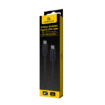 USB 2.0 kabl Type-C to Type-C sa metalnim konektorima CCDB-mUSB2B-CMCM-6, 1,8 m, crne boje - Image 2