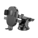 Univerzalni auto držač nosač za mobitel BOROFONE BH93 Grand one-button car center console black