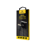 Video adapter VGA to HDMI + VGA adapter 0.15 m, black, GEMBIRD A-VGA-HDMI-02 - Image 5