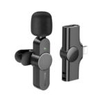 Mikrofon wireless iPhone/lightning BOROFONE BFK12 Trophy lavalier digital black