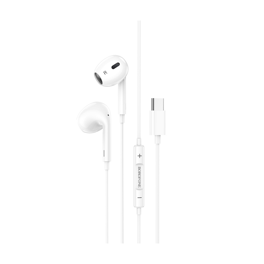 0127199_slualice-sa-mikrofonom-type-c-borofone-bm30-max-acoustic-wire-control-white Slušalice sa mikrofonom Type-C BOROFONE BM30 Max Acoustic wire control white - Image 1