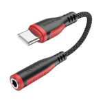 USB audio adapter Type-C to 3.5mm BOROFONE BV17 Digital Audio converter black