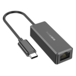 USB Type-C to ethernet LAN adapter BOROFONE DH7 Ricco 100 Mbps black