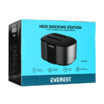 Postolje za dva externa 2,5" i 3.5" SATA HDD/SSD Everest HD3-540, USB3.0 SATA III 6Gbps 4TB / 6TB / 8TB Docking Harddisk Box - Image 4