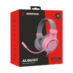 Slušalice sa mikrofonom gaming RAMPAGE SN-R10 ALQUIST pink, 3,5 mm, RGB - Image 9