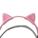 Slušalice sa mikrofonom gaming RAMPAGE RM-K91 X-CATTY Pink USB 7.1 Version RGB Gaming Headset - Image 7