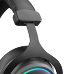 Slušalice sa mikrofonom gaming RAMPAGE ONYX-S Black USB 7.1 Version RGB Led Headset on line led and volume Controller - Image 5