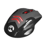 Miš wireless Everest SM-763 Red 6D 2400DPI 2.4Ghz Black Gaming Led Illuminated - Image 5