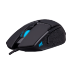 Miš gaming Everest RAGE-X1 Usb Black Led Illuminated 6400dpi 8 Buttons Programable Gaming Mouse with top holes design, Sunplus 192 - Image 2
