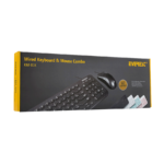 Tastatura + miš Everest KM-01K Turquoise, USB, BiH layout - Image 3