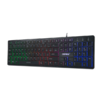 Tastatura Everest KB-840 Black Color Backlit USB, BiH layout - Image 2