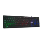 Tastatura Everest KB-840 Black Color Backlit USB, BiH layout - Image 4
