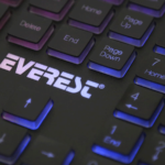 Tastatura Everest KB-840 Black Color Backlit USB, BiH layout - Image 5