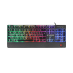 Tastatura gaming RAMPAGE KB-R34 WINNER Semi Mechanical US Layout Rainbow Illuminated Gaming Keyboard - Image 2