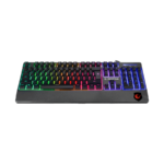 Tastatura gaming RAMPAGE KB-R34 WINNER Semi Mechanical US Layout Rainbow Illuminated Gaming Keyboard - Image 3