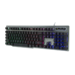 Tastatura gaming RAMPAGE KB-R78 Gray / Black USB Rainbow Backlight BiH Layout Gaming Keyboard, 30859 - Image 2