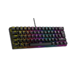 Tastatura gaming RAMPAGE PLOWER K60 Black US Layout Wrist Support Blue Switch Gaming Keyboard - Image 2