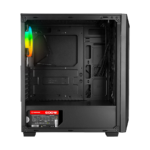 Kućište gaming RAMPAGE HYDRA V2 BLACK Tempered Glass Type-C+USB3.0 4*ARGB Infinity Fan+Hub E-ATX Exclusive Gaming, 39989 - Image 4