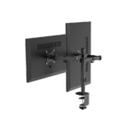 NOSAČ ZA DVA MONITORA GEMBIRD MA-D2-03, montaža na stol, tilt, swivel), 17”-32”, up to 9 kg - Image 2