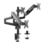 NOSAČ ZA TRI MONITORA GEMBIRD MA-DA3-01, montaža na stol, (full-motion), do 27”, up to 7 kg - Image 3