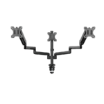NOSAČ ZA TRI MONITORA GEMBIRD MA-DA3-01, montaža na stol, (full-motion), do 27”, up to 7 kg - Image 6