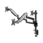 NOSAČ ZA TRI MONITORA GEMBIRD MA-DA3-01, montaža na stol, (full-motion), do 27”, up to 7 kg - Image 7