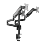NOSAČ ZA TRI MONITORA GEMBIRD MA-DA3-01, montaža na stol, (full-motion), do 27”, up to 7 kg - Image 8