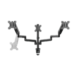 NOSAČ ZA TRI MONITORA GEMBIRD MA-DA3-01, montaža na stol, (full-motion), do 27”, up to 7 kg - Image 9