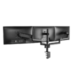 NOSAČ ZA TRI MONITORA GEMBIRD MA-DA3-01, montaža na stol, (full-motion), do 27”, up to 7 kg - Image 10