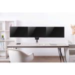 NOSAČ ZA TRI MONITORA GEMBIRD MA-DA3-01, montaža na stol, (full-motion), do 27”, up to 7 kg - Image 14