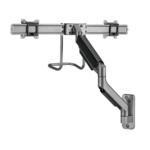 NOSAČ ZA DVA MONITORA GEMBIRD MA-WA2-02, montaža na zid, 17”-32”, up to 8 kg - Image 3
