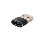 USB 2,0 adapter USB2.0 AM to Type-C female black, GEMBIRD A-USB2-AMCF-02 - Image 2