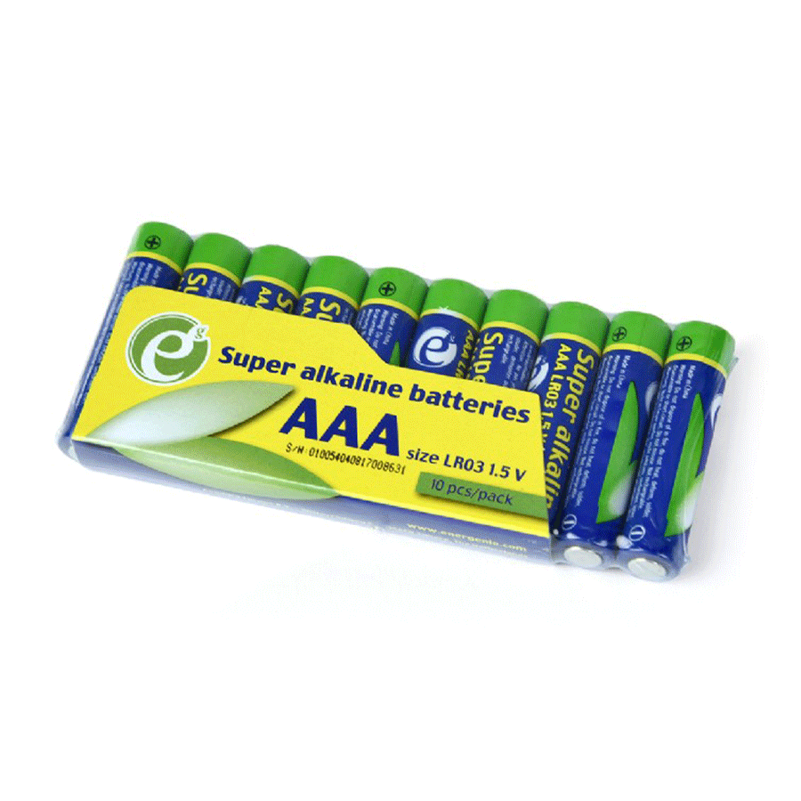 0128791_baterije-10-kom-gembird-super-alkaline-aaa-batteries-10-pack-eg-ba-aaasa-01 Baterije 10 kom Gembird Super alkaline AAA batteries, 10-pack EG-BA-AAASA-01 - Image 1