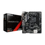 ASROCK MB B450M-HDV R4.0 AMD B450;AM4;2xDDR4 VGA,DVI,HDMI,micro ATX