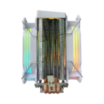 CPU hladnjak RAMPAGE OCTAGON C60 White 57CFM 1800RPM 2x12cm ARGB AM5/LGA1700 Compatible Air Cooled CPU Fan - Image 4