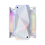 CPU hladnjak RAMPAGE OCTAGON C60 White 57CFM 1800RPM 2x12cm ARGB AM5/LGA1700 Compatible Air Cooled CPU Fan - Image 5