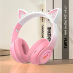 Slušalice za djecu bluetooth cat AS-WH15 pink