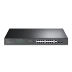 SWITCH TP-Link TL-SG1218MPE 16-Port Gigabit PoE+ Easy Smart Switch,16 Gigabit PoE+ RJ45 Ports,2 x SFP, 2× combo gigabit SFP slots,802.3at/af,250W PoE - Image 2