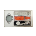 Pametni sat Modio MR60 + 3 narukvice,Silver - Image 4