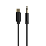 Audio kabl GEMBIRD USB type-C to stereo 3.5 mm AUX cable, 1.5 m, black, CCA-CM3.5M-1.5M