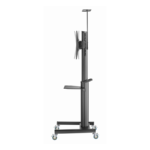 Nosač za TV na stalku aluminum na tockovima TVS-70T-02 - Image 3