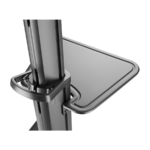 Nosač za TV na stalku aluminum na tockovima TVS-70T-02 - Image 6