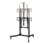 Nosač za TV na stalku motorizirani sa točkovima GEMBIRD TVS-100T-01, 55"-100" - Image 3