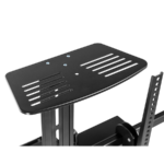 Nosač za TV na stalku motorizirani sa točkovima GEMBIRD TVS-100T-01, 55"-100" - Image 5