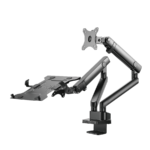 NOSAČ ZA MONITOR I LAPTOP GEMBIRD MA-DA3-02, montaža na stol, monitors up to 32" and notebooks up to 15,6"