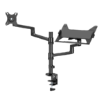 NOSAČ ZA MONITOR I LAPTOP GEMBIRD MA-DA-04, montaža na stol, monitors up to 32" and notebooks up to 17,3"
